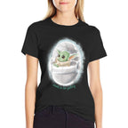 Star Wars The Mandalorian The Child Cutest In The Galaxy  Relaxed-fit T-Shirt