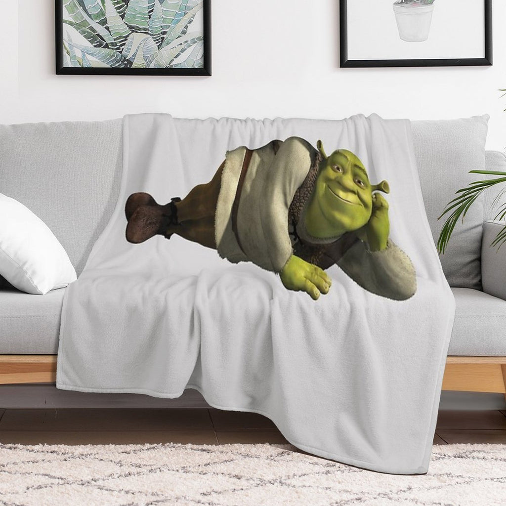 Come Into My Swamp - Shrek Easy Care Throw Blanket