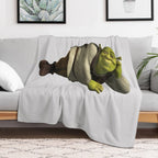 Come Into My Swamp - Shrek Easy Care Throw Blanket