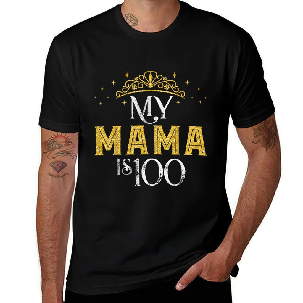 My MAMA Is 100 Years Old 1922 100th Birthday Gift For Mom  Lightweight T-Shirt