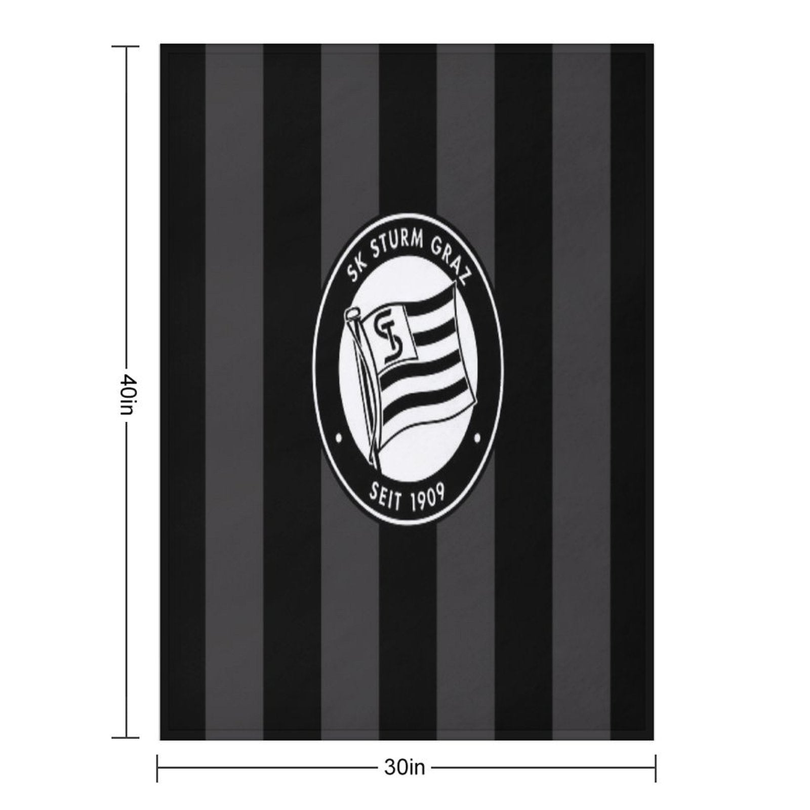 SK STURM GRAZ Inspired by 1997-1998 HOME KIt Velvety-soft Throw Blanket