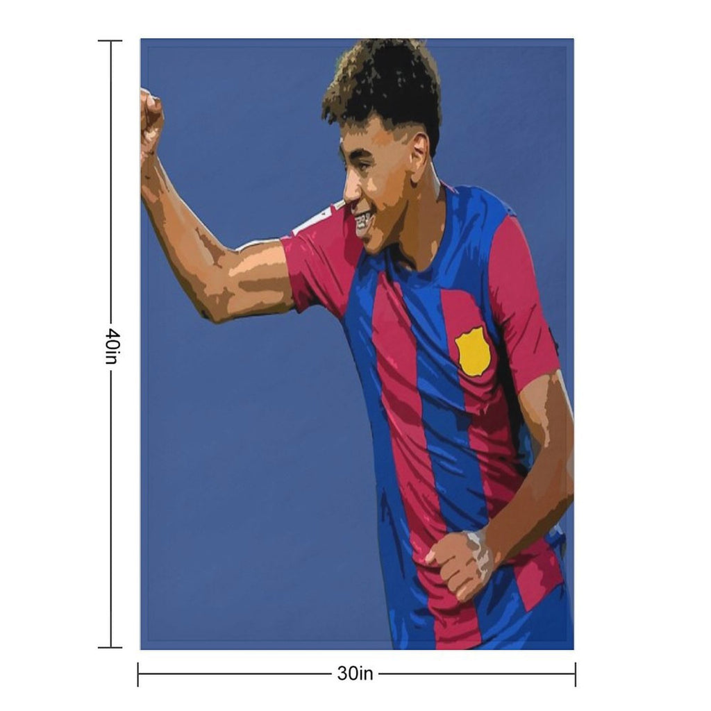 Lamine Yamal Multi-functional Throw Blanket