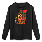 They Dont Like Us Juneteenth 1865, Afro America Woman Durable Construction Hoodie