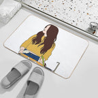XO Kitty  Kitty Cooking  Easy To Clean Bath Mat