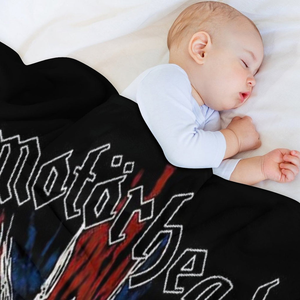 Motorhead UK Rock Durable Throw Blanket