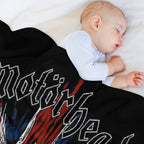 Motorhead UK Rock Durable Throw Blanket