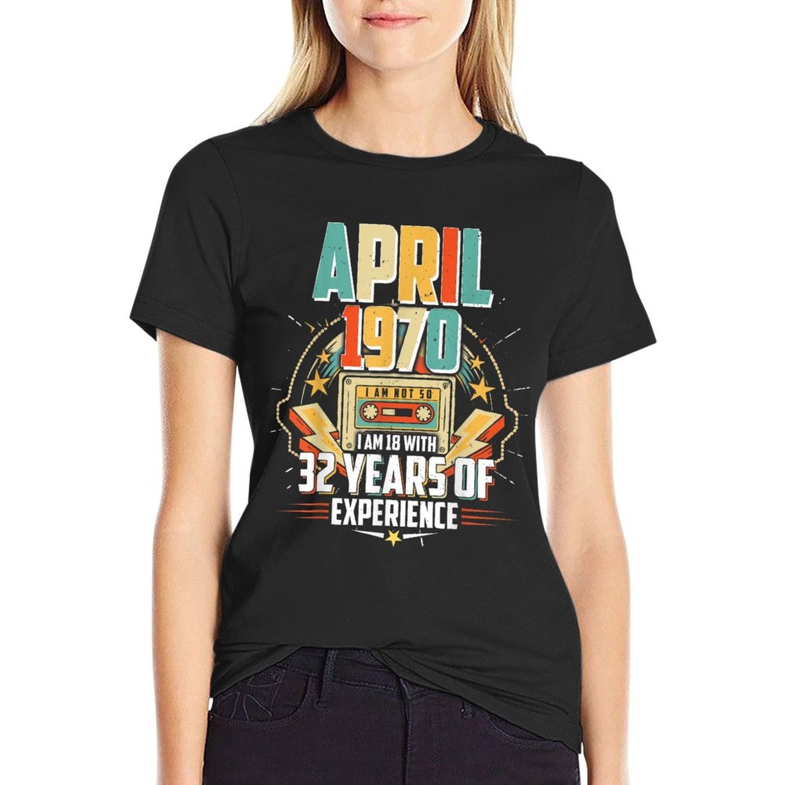 50 Year Old, 50th Birthday, 1970 April  Breathable T-Shirt