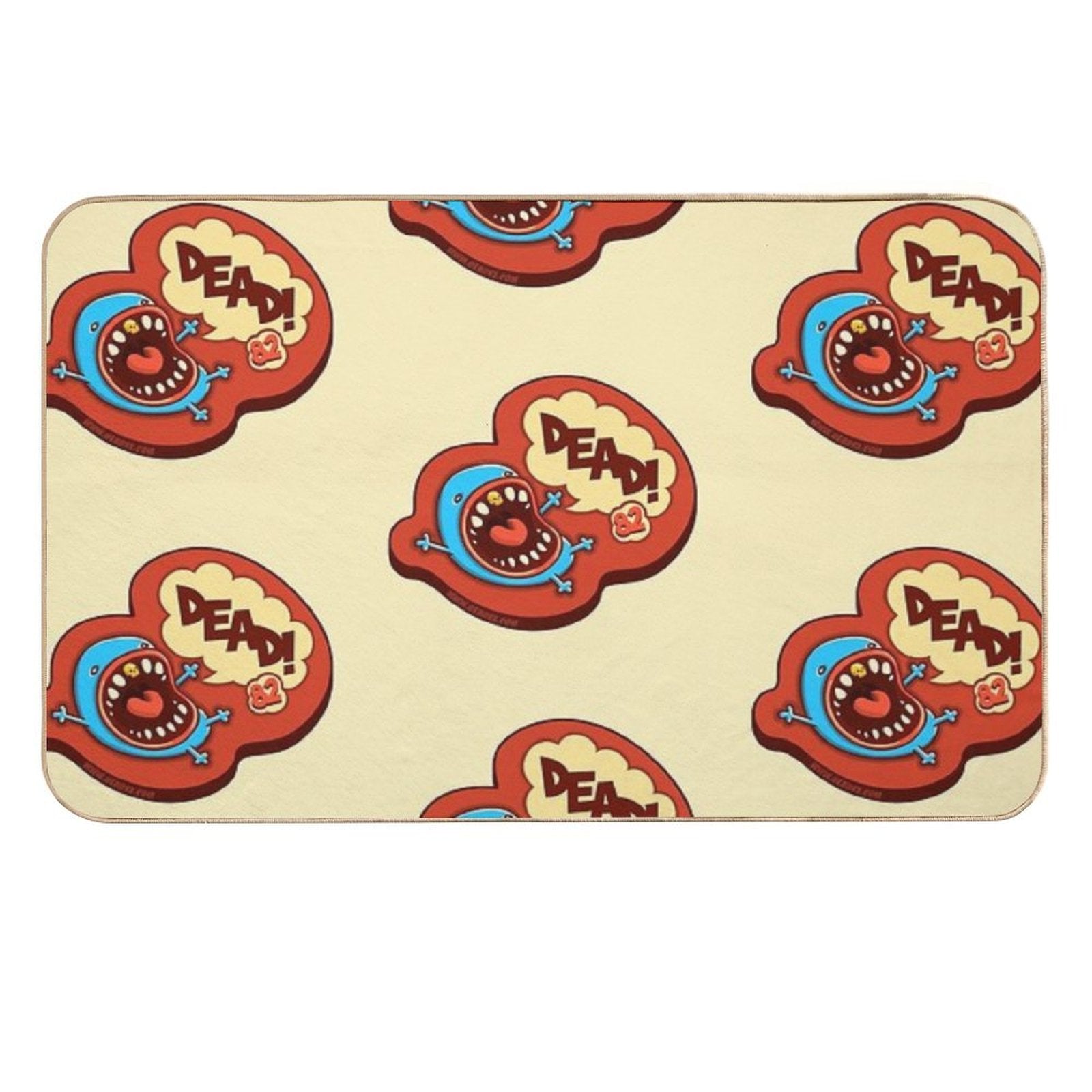 Drop Dead  Easy Maintenance Bath Mat