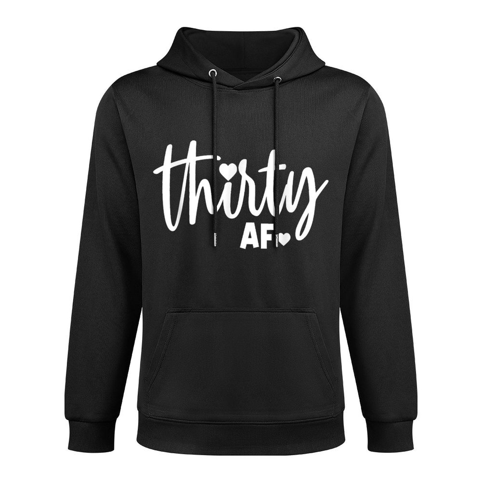 Thirty And Thirsty Dirty 30 Bachelorette 30th Birthday Gifts Customizable Surface Hoodie
