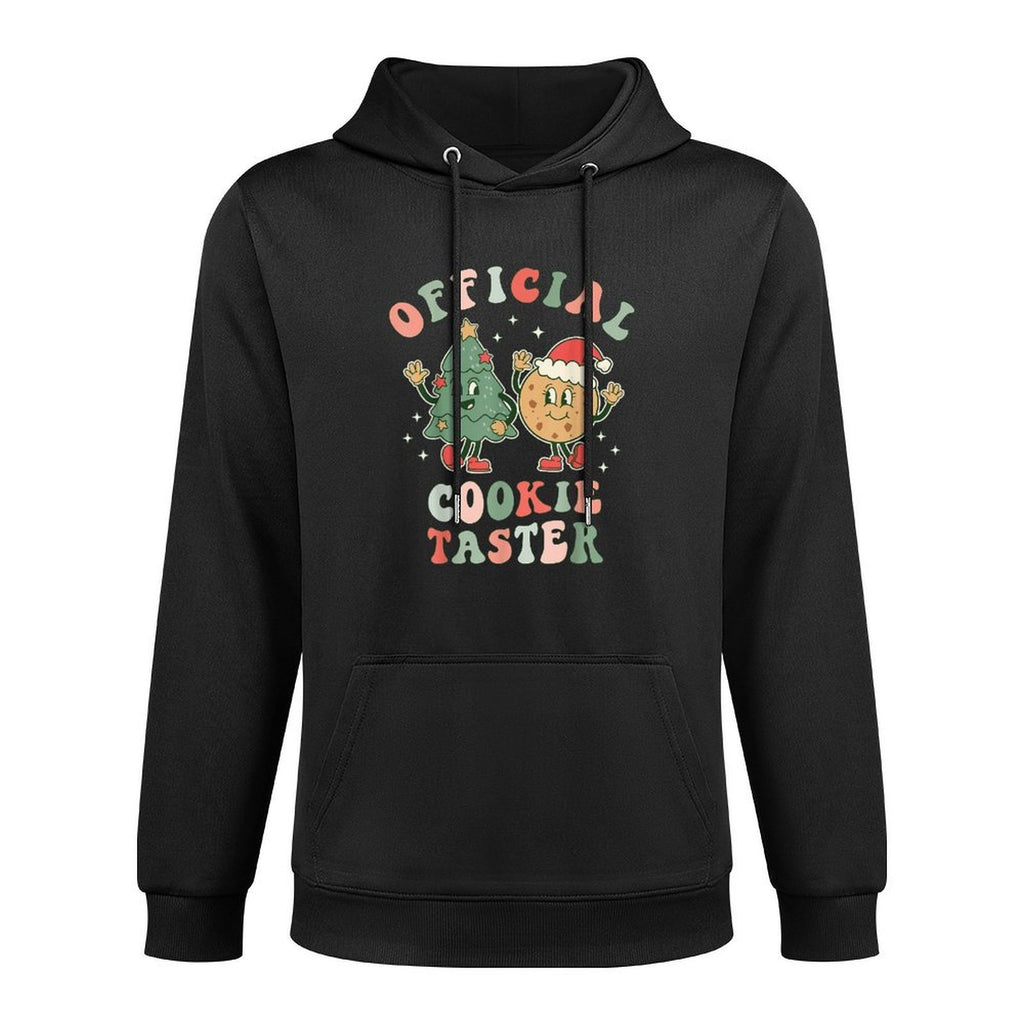 Official Cookie Taster  Christmas Cookie Taste Tester Baker Machine Washable Hoodie