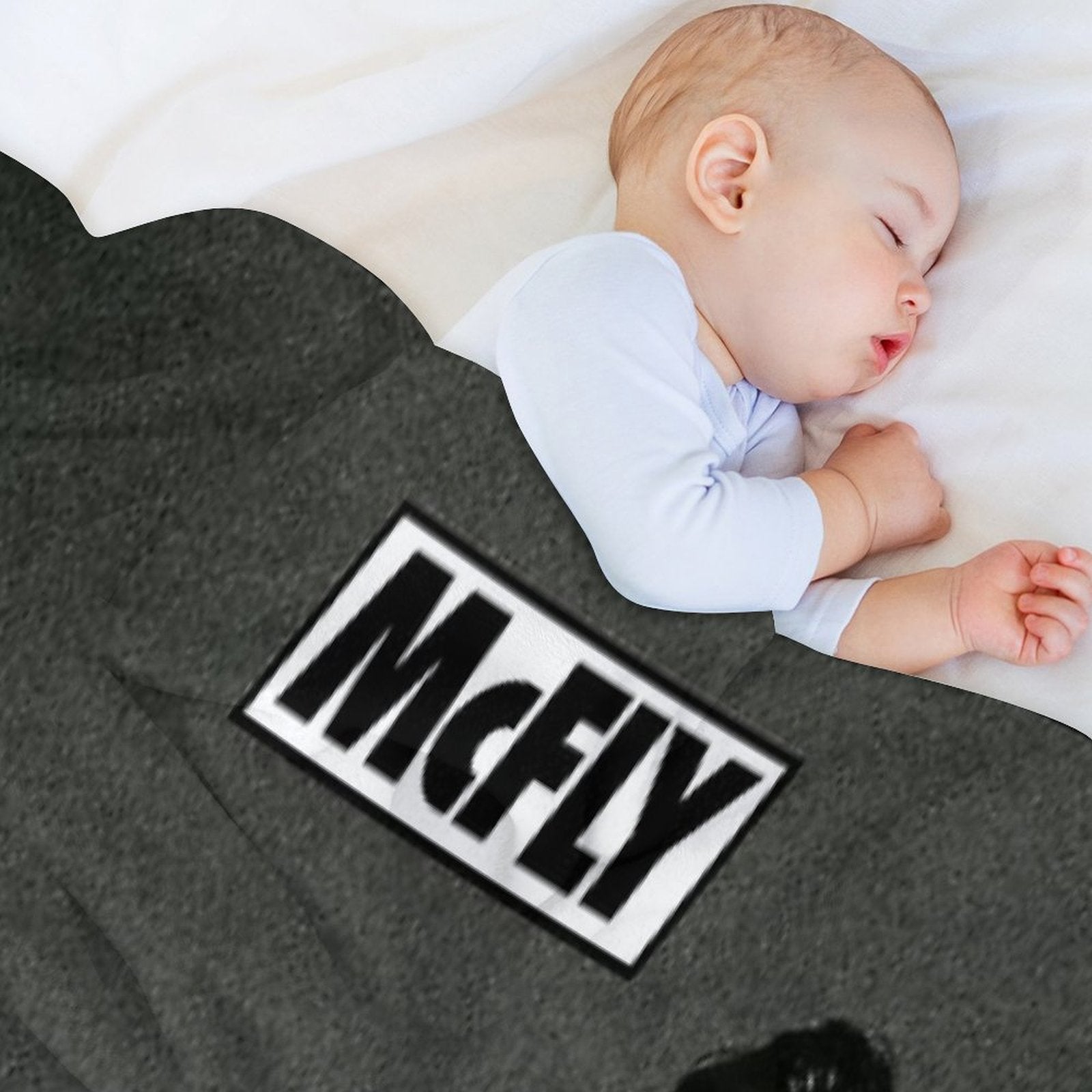 McFly Poster Easy Care Throw Blanket