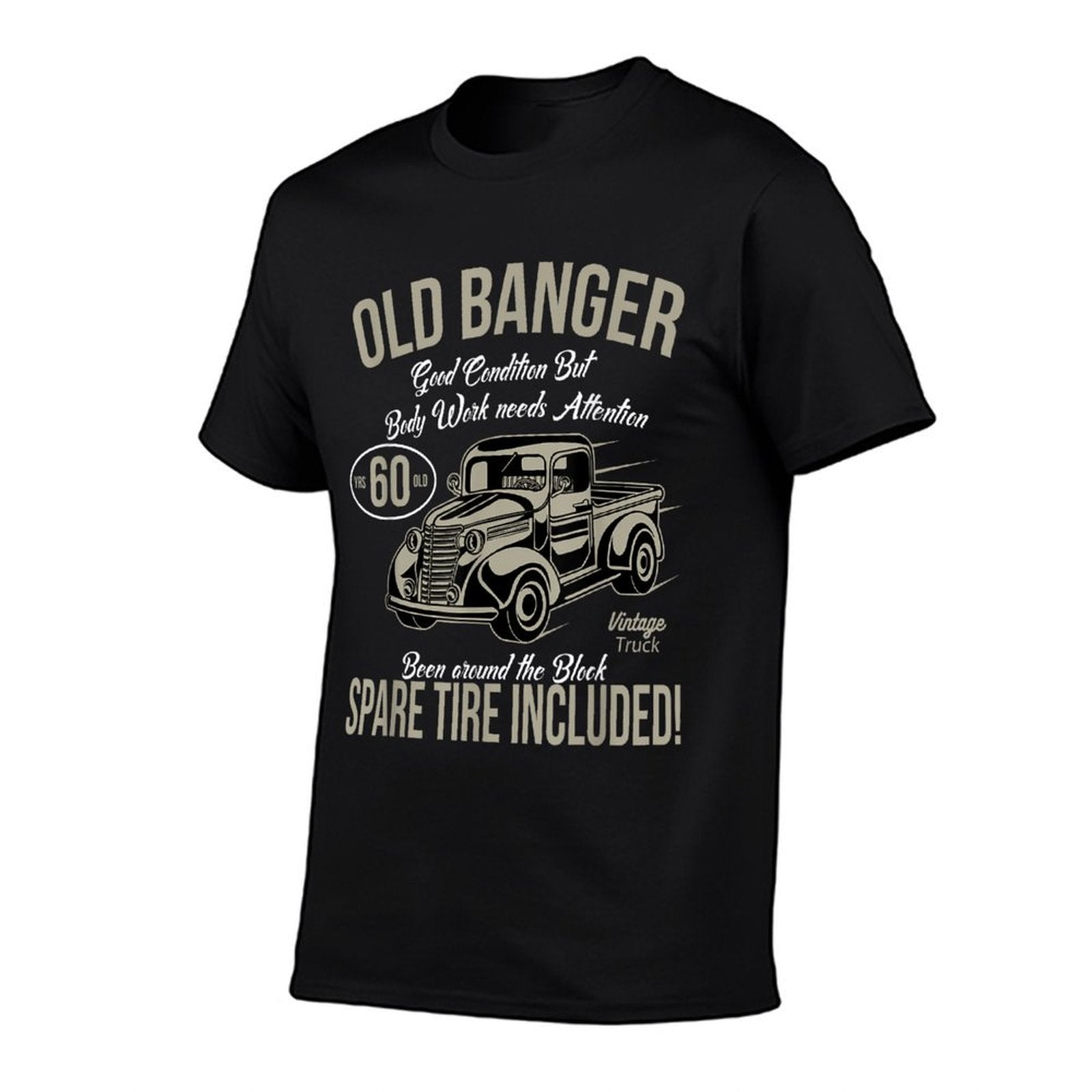 60th Birthday Vintage Old Banger 60 Years Old Men Gift Retro  Lightweight T-Shirt