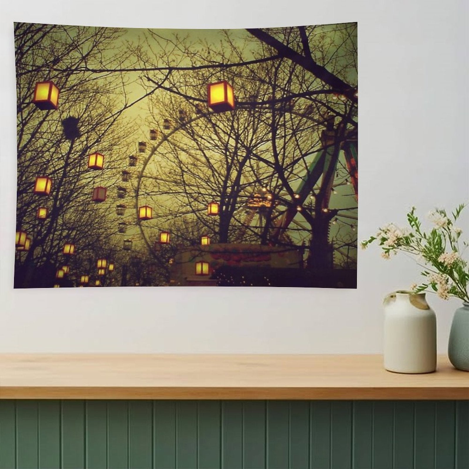 Fairy Wheel Tapestry