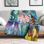 Wing of Fire All Dragon Compact Throw Blanket