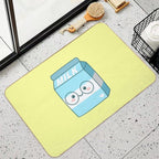 Kawaii Milk  Dirt-Trapping Bath Mat