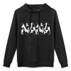 Cow Nana Birthday Family Matching Mothers Day Boy Girl Farm Moisture-Wicking Hoodie