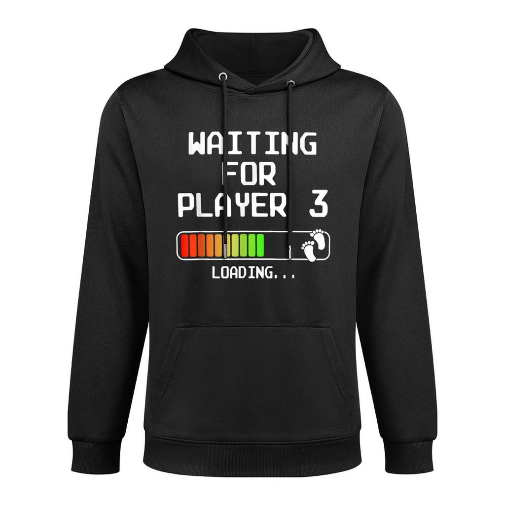 Expectant Dad To Be Gamer Pregnancy Announcement Player 3 Customizable Surface Hoodie