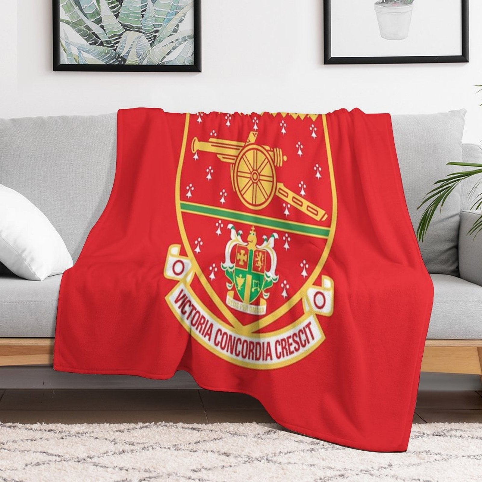 2002 Logo Plush Throw Blanket