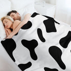 Black And White Compact Throw Blanket