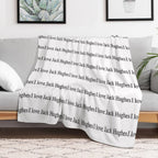 I Love Jack Hughes Multi-functional Throw Blanket