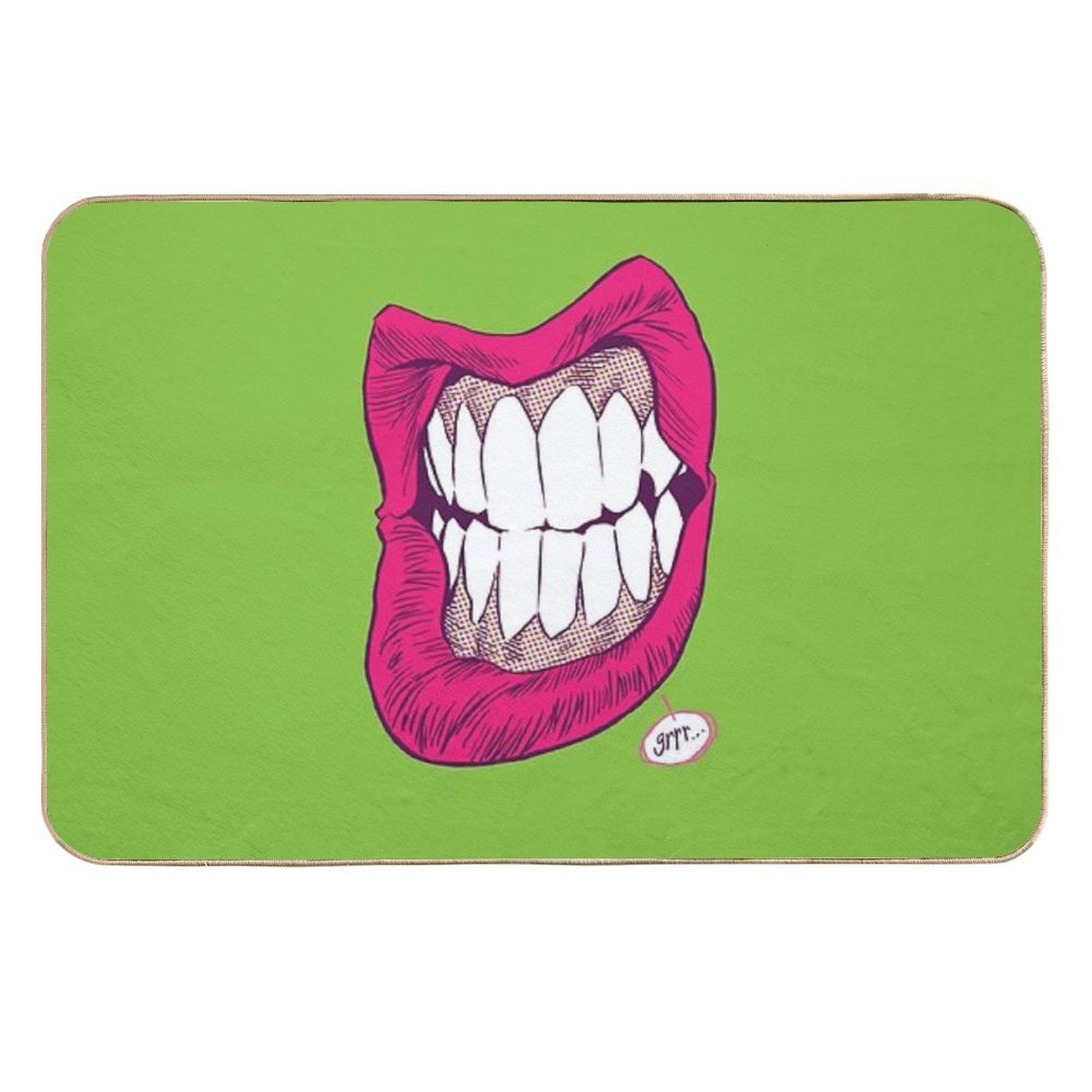 GRRRR...  Long-Lasting Bath Mat