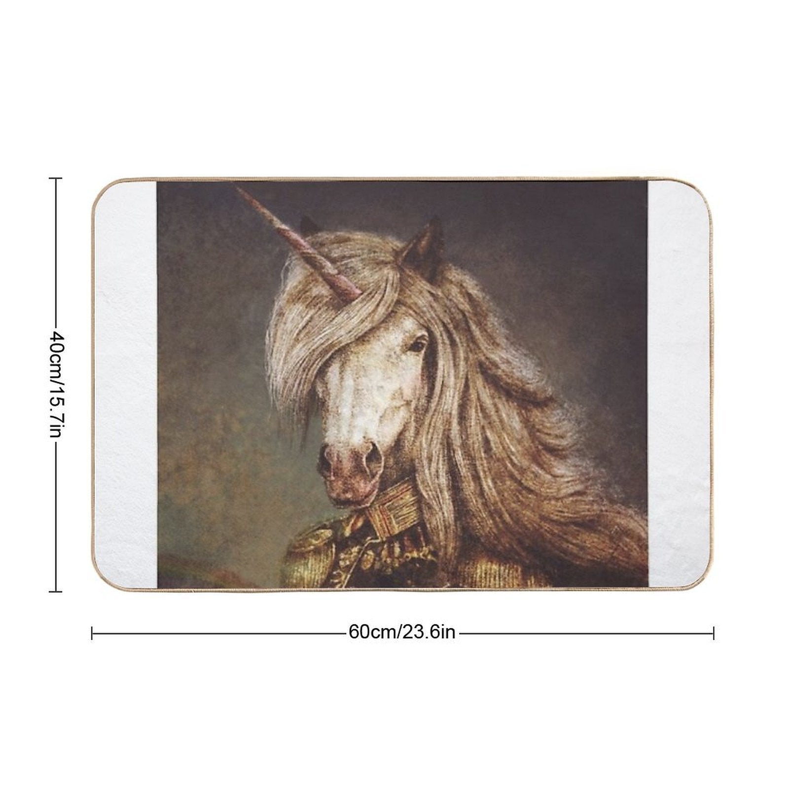 The Count of Wonderland  Eco-Friendly Bath Mat