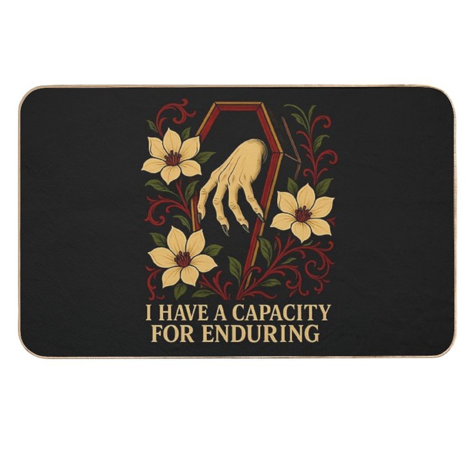 Lestat - Interview with The Vampire Inspired  Fade-Resistant Bath Mat