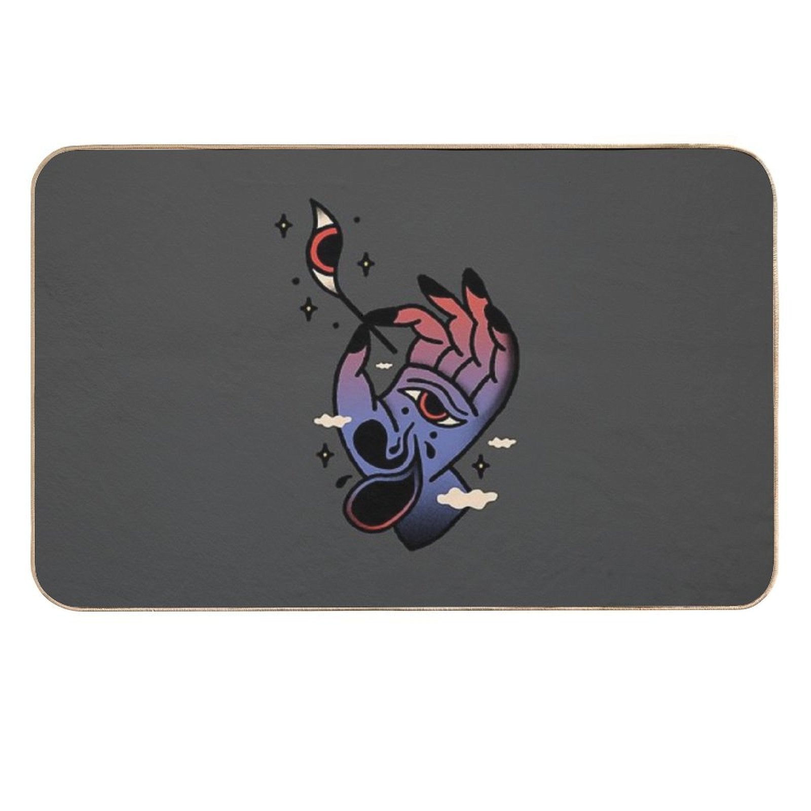 Midnight Eye  High-Traffic Bath Mat