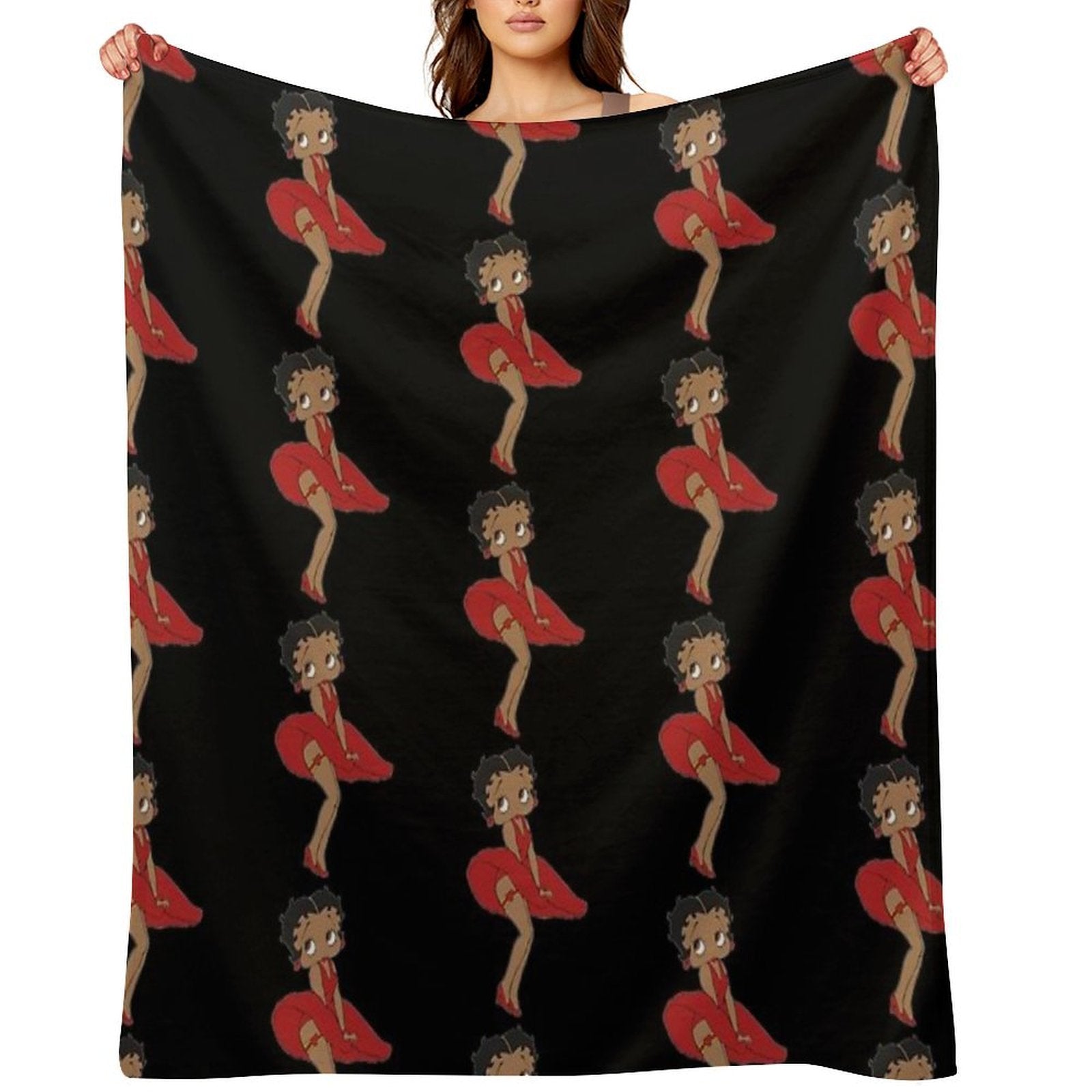 Betty Boop Comfort Throw Blanket