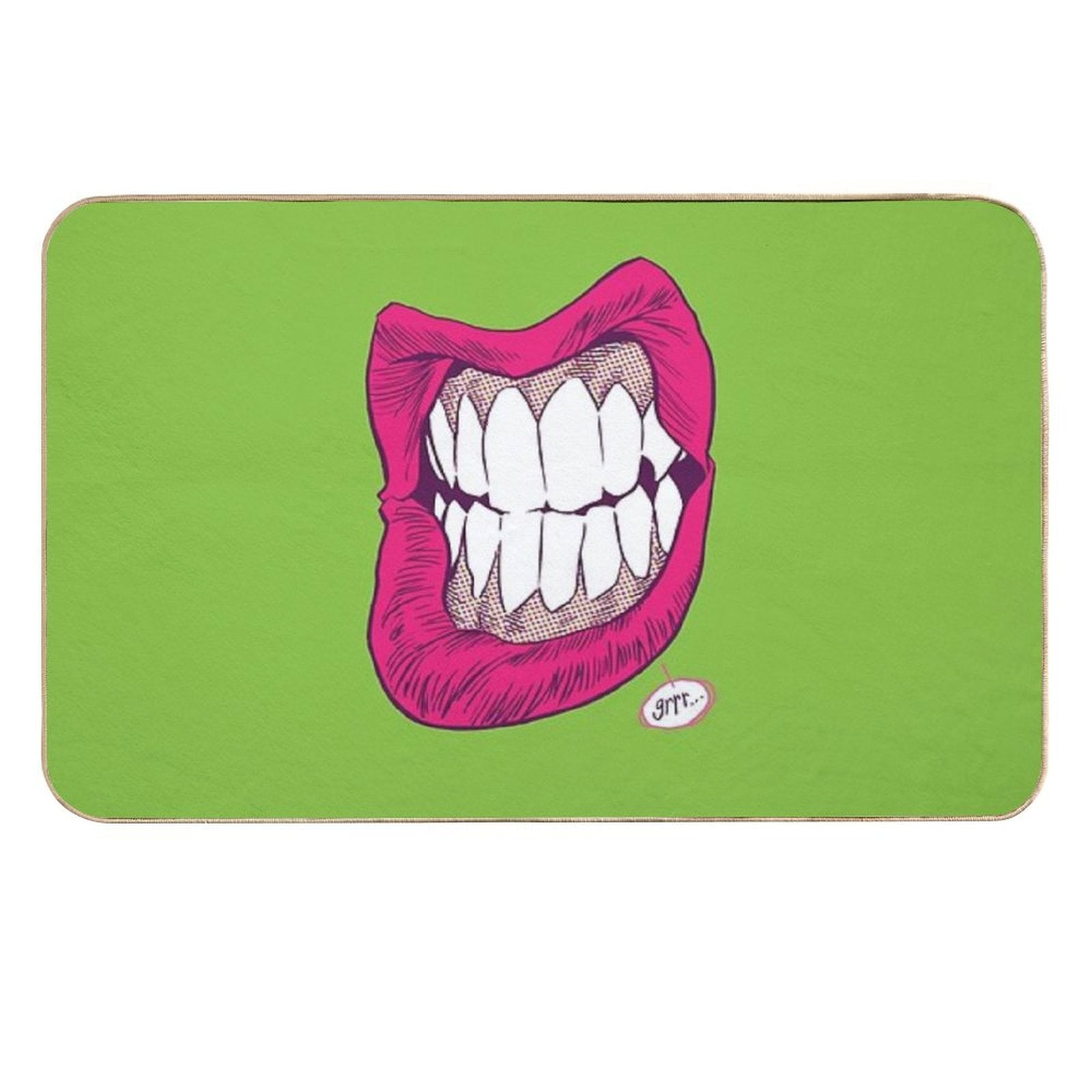 GRRRR...  Long-Lasting Bath Mat