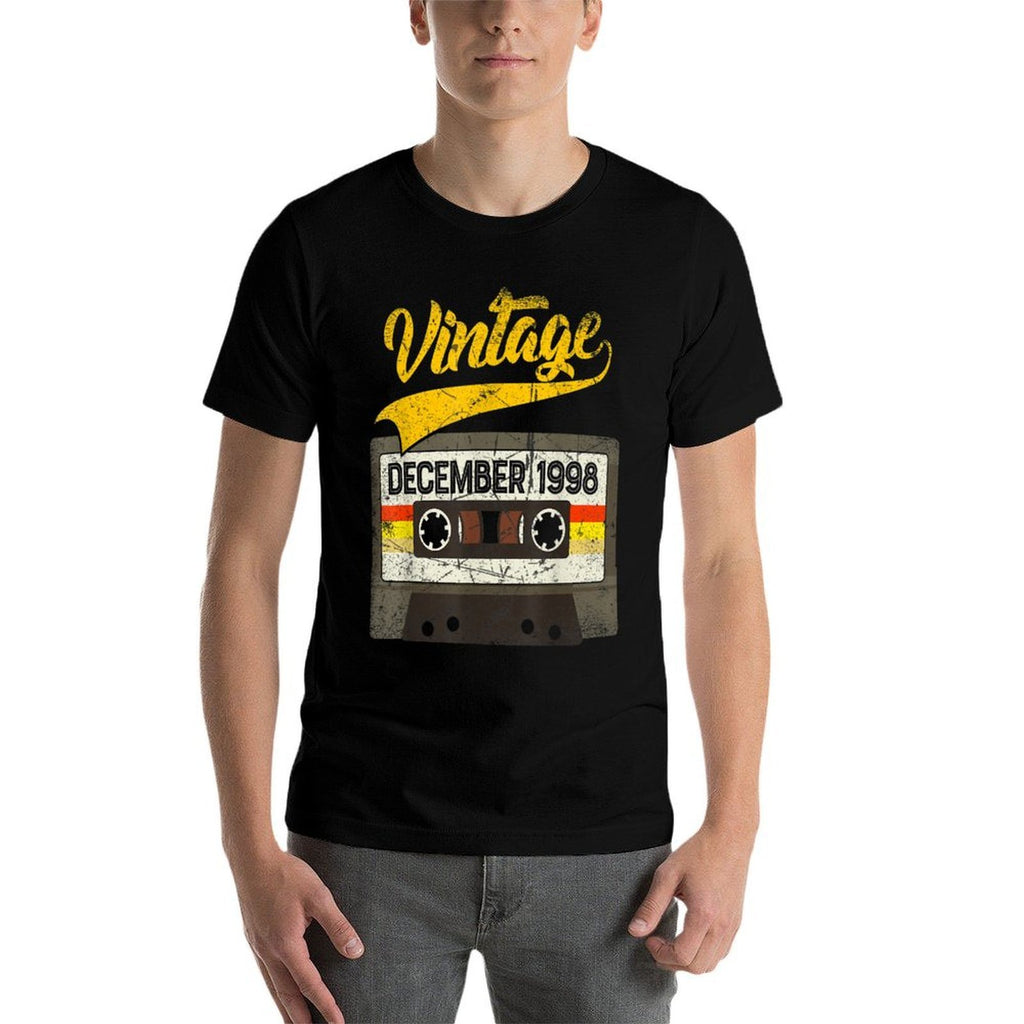 December 1998 21st Birthday Vintage Cassette  Soft T-Shirt
