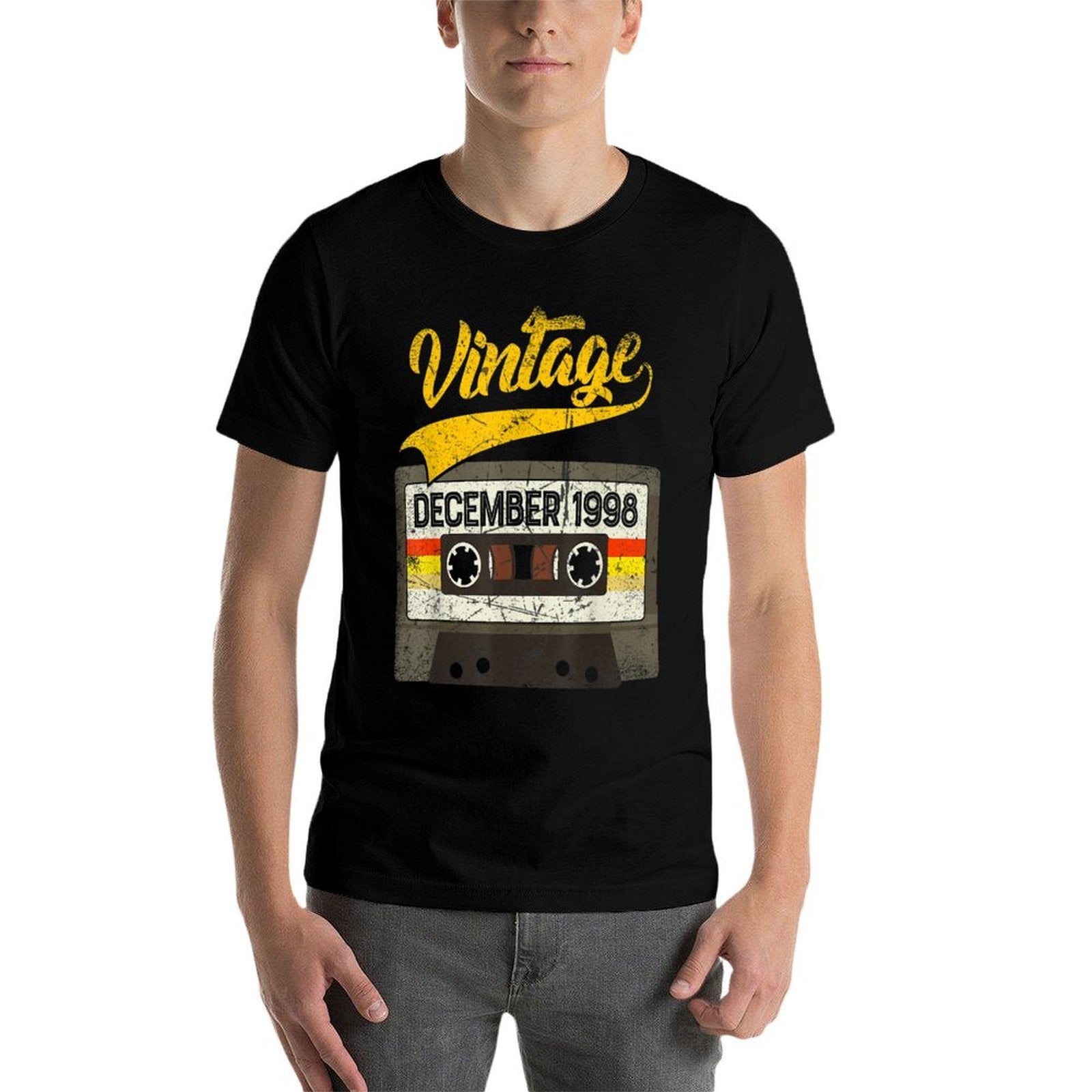 December 1998 21st Birthday Vintage Cassette  Soft T-Shirt