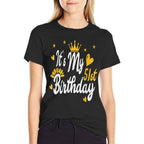 It's My 51st Birthday T-shirt - Happy Birthday  Polyester Blend T-Shirt