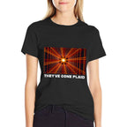 Theyve Gone Plaid Space Ball Funny 80s Mens And Womens  Trendy Pattern T-Shirt