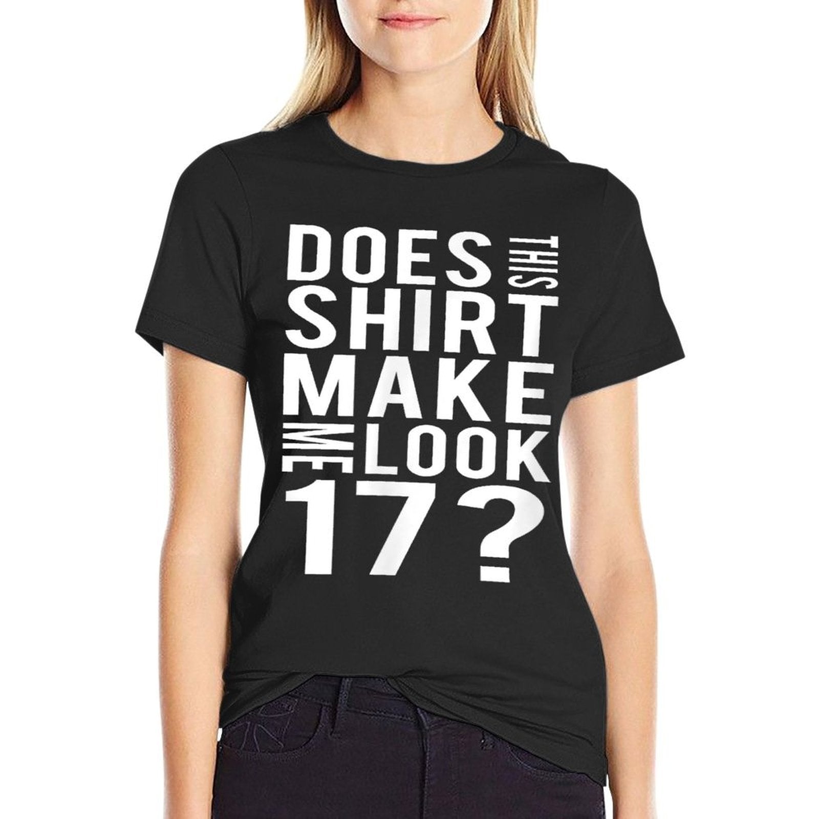 17 Years Old Funny 17th Birthday Party T Gift  Breathable T-Shirt
