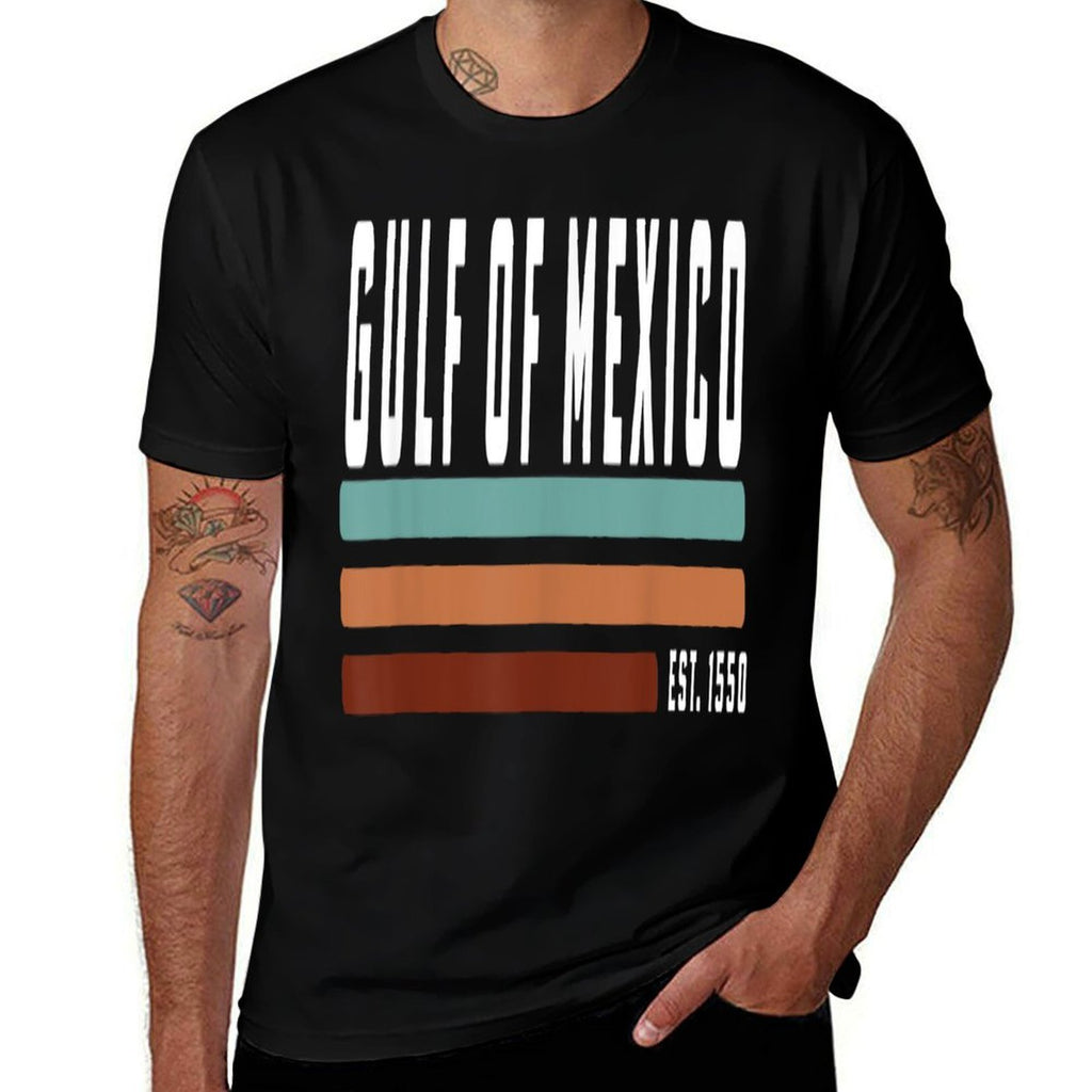Gulf Of Mexico 1550  Trendy Pattern T-Shirt