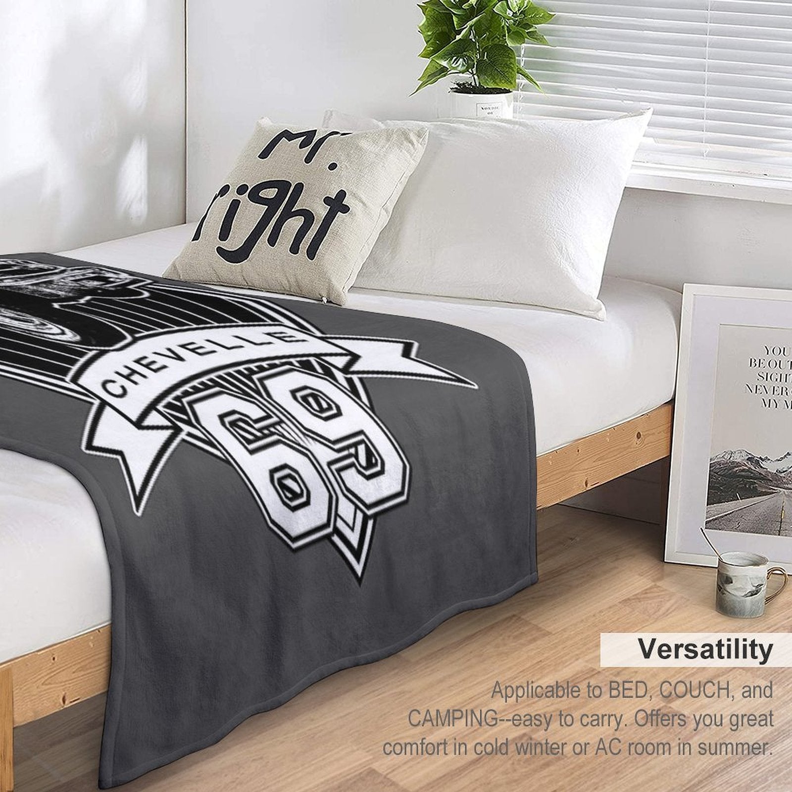 69 Chevelle All-season Throw Blanket