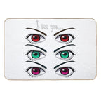 Eyes  Slip-Resistant Bath Mat