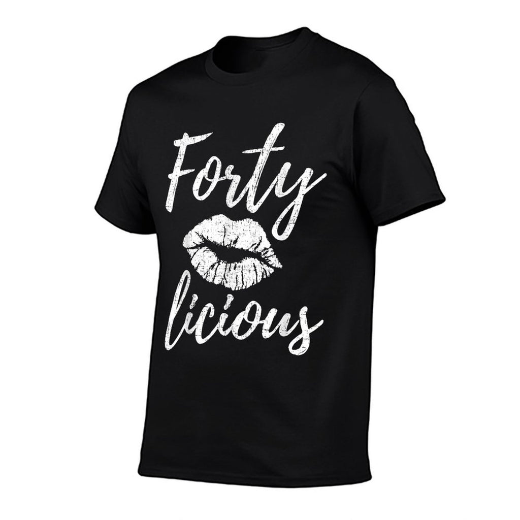 40th Birthday Fortylicious 40 Year Old Birthday  Breathable T-Shirt
