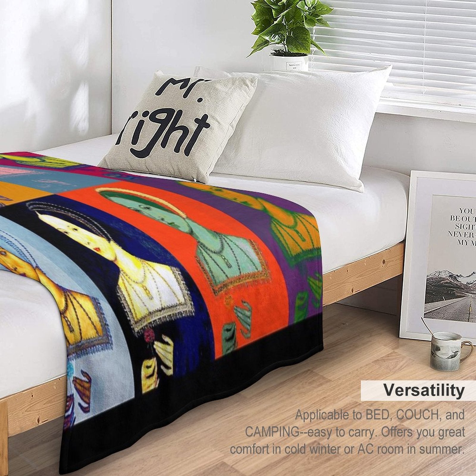 Anne Boleyn Pop Collection - Landscape Multi-functional Throw Blanket