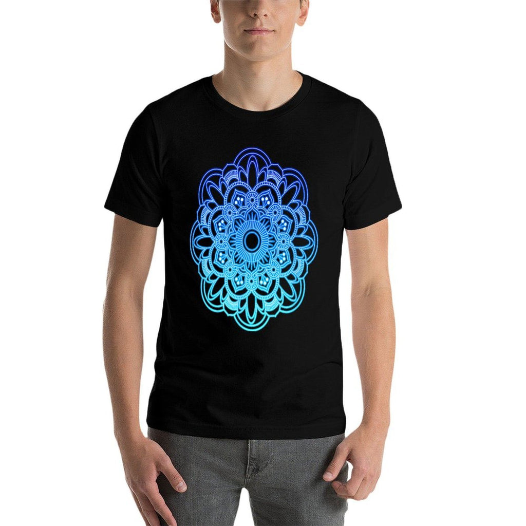 Aesthetic Mandala Floral Flower Mandala Gift  Durable T-Shirt