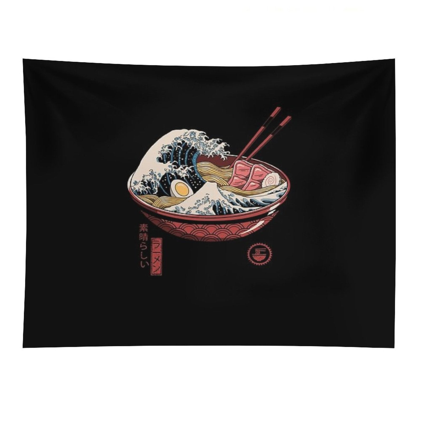 Great Ramen Wave Tapestry
