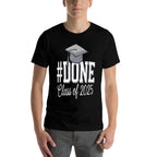 #DONE Class of 2025 Graduation for Her Him Grad Seniors 2025  Breathable T-Shirt