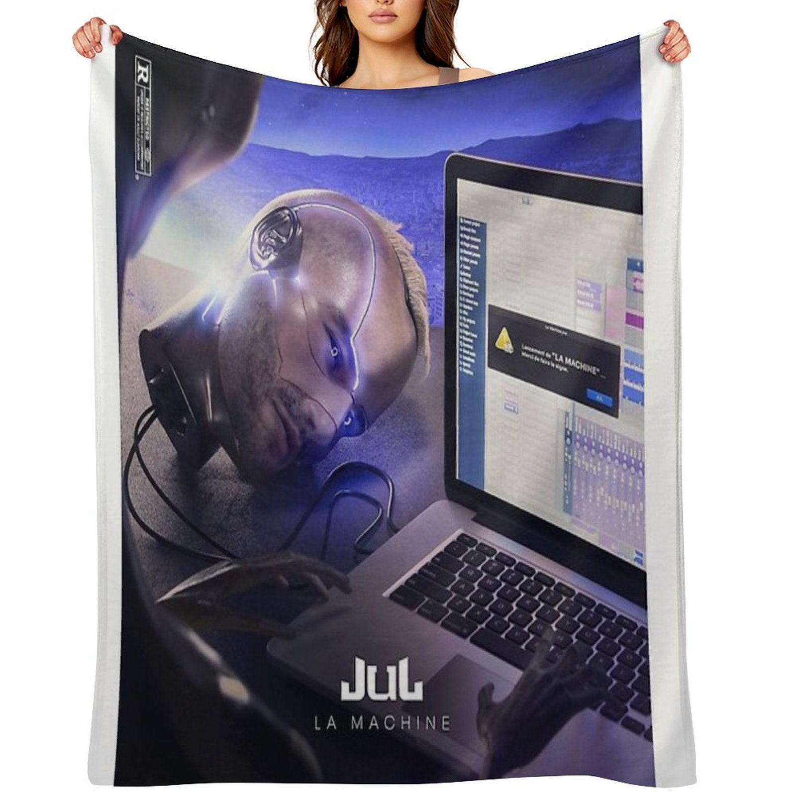 JUL The Machine Gift-ready Throw Blanket