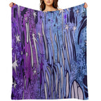 Purple Sky Versatility Throw Blanket