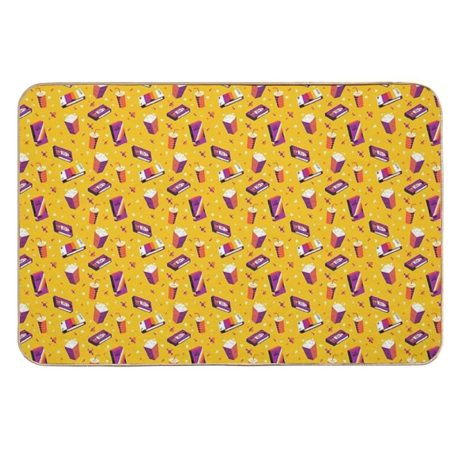 Plastic Nostalgic  Toxin-Free Bath Mat