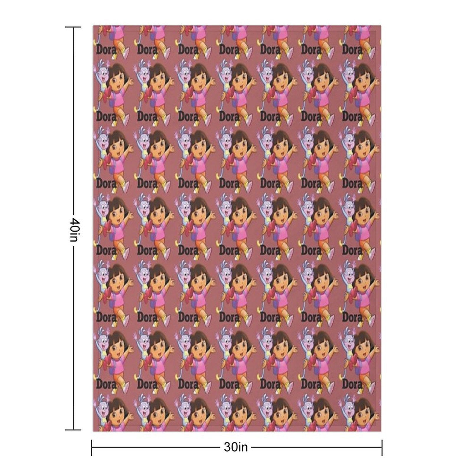 Dora Compact Throw Blanket