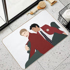 Young Royals  Simon And Wilhelm  Pet-Safe Bath Mat