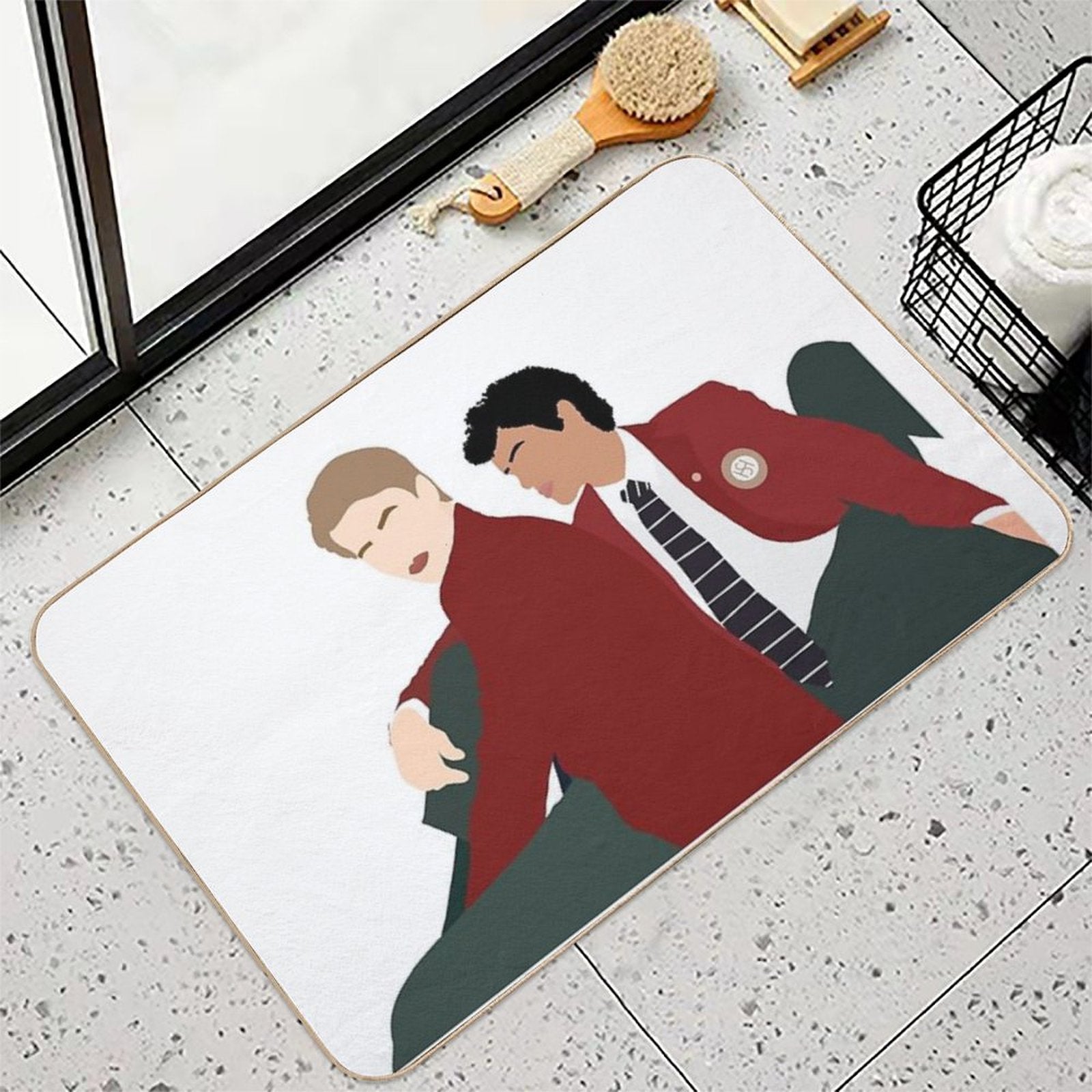 Young Royals  Simon And Wilhelm  Pet-Safe Bath Mat
