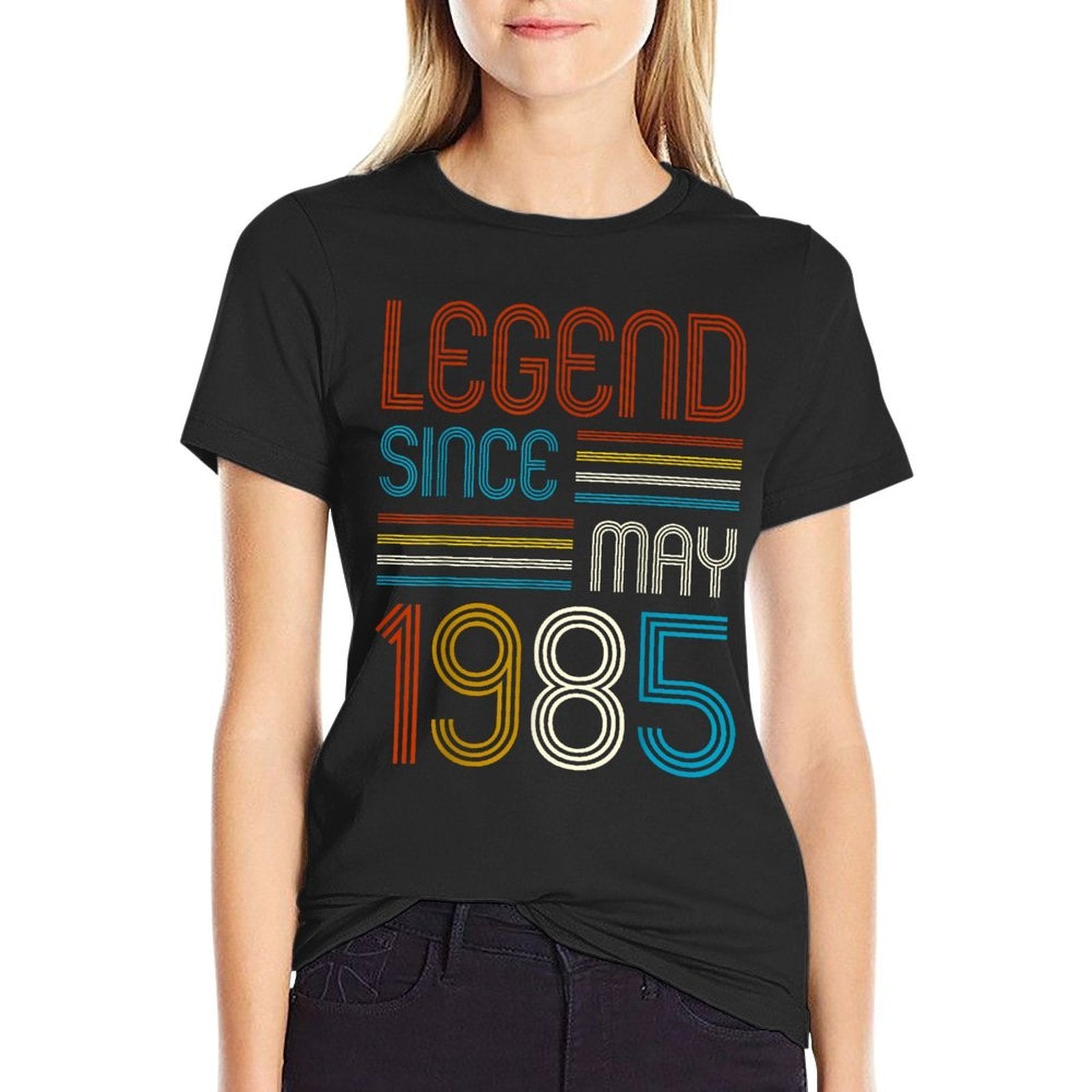 40th Birthday Gifts Men Legend Since May 1985 40th Birthday  Eco-friendly Material T-Shirt